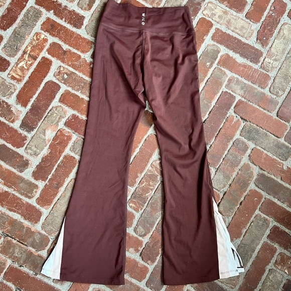 Brown Wilo Flare Yoga Pants - Picture 3 of 3